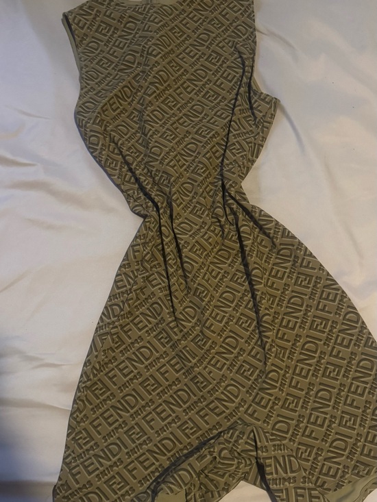 Fendi Pants - Fendi x SKIMS Sleeveless Mid Thigh Bodysuit